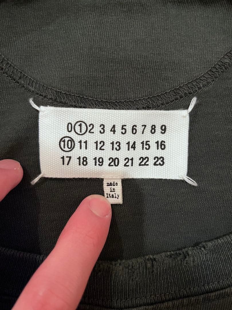 MAISON MARGIELA　LONG SLEEVE TEE ロンT