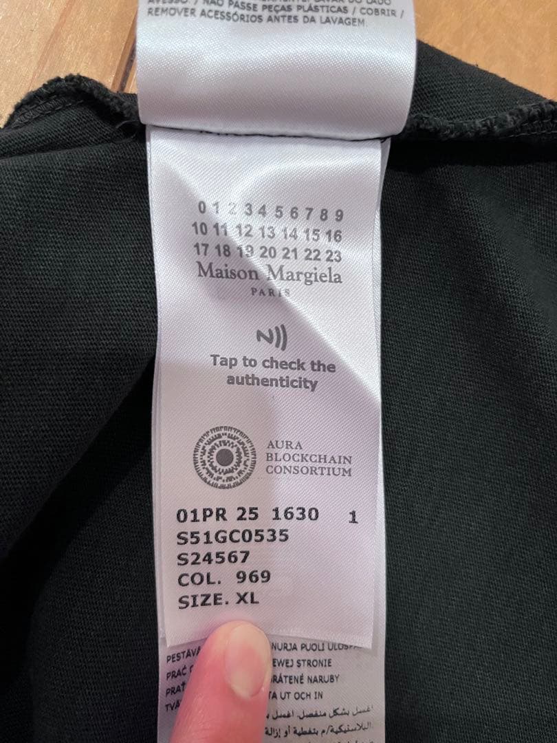 MAISON MARGIELA　LONG SLEEVE TEE ロンT