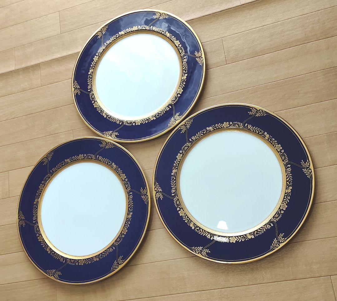 Noritake 皿 金彩 3枚セット プレート｜ノリタケ