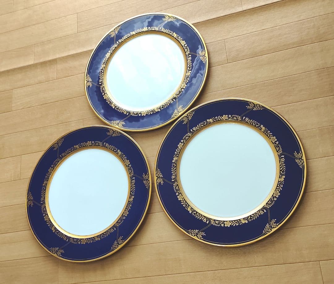 Noritake 皿 金彩 3枚セット プレート｜ノリタケ