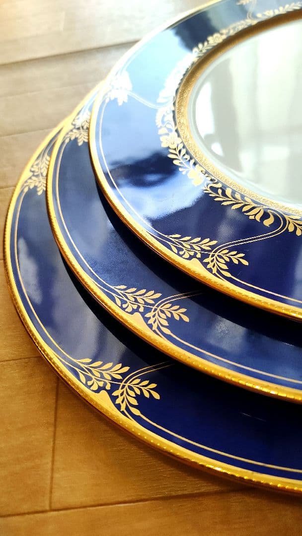 Noritake 皿 金彩 3枚セット プレート｜ノリタケ