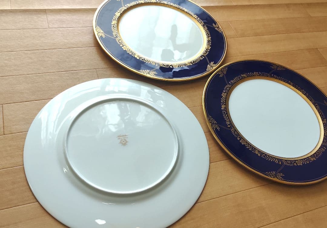 Noritake 皿 金彩 3枚セット プレート｜ノリタケ