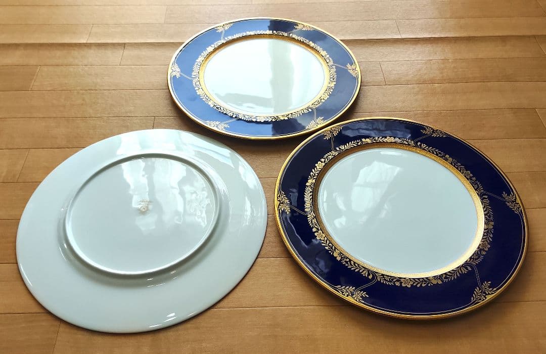Noritake 皿 金彩 3枚セット プレート｜ノリタケ