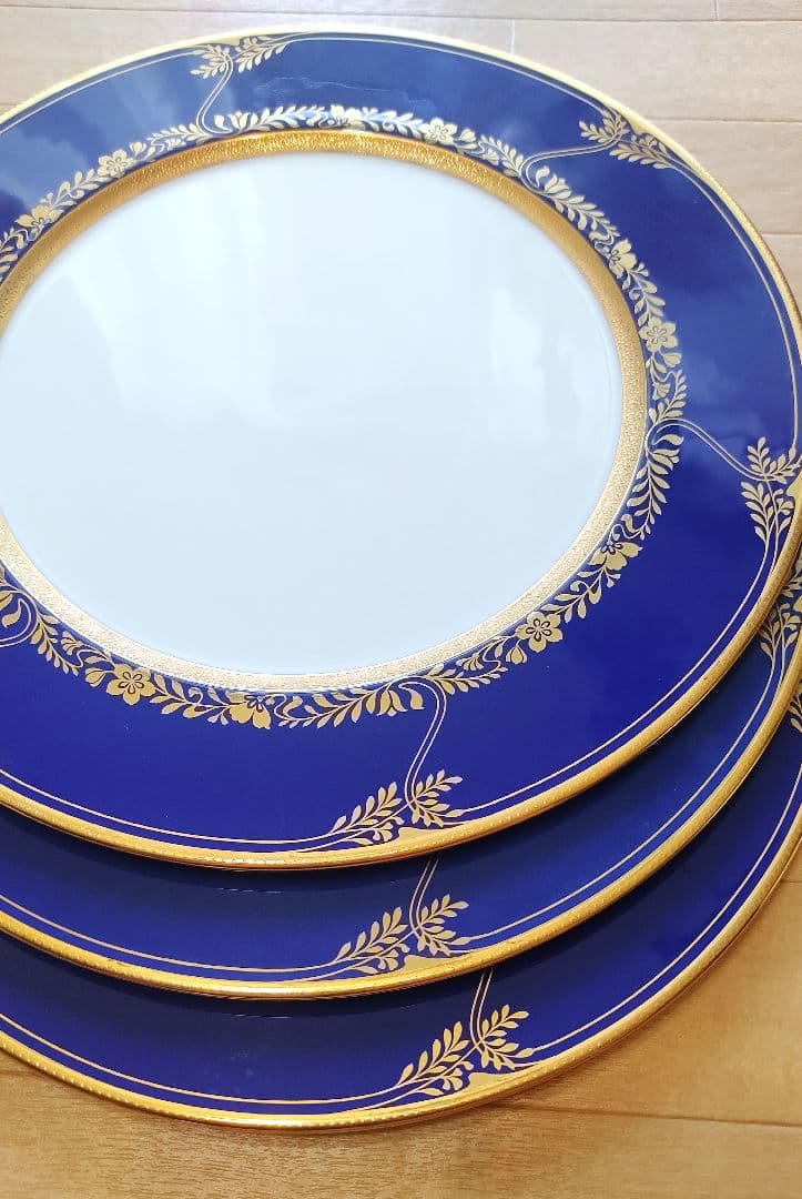 Noritake 皿 金彩 3枚セット プレート｜ノリタケ