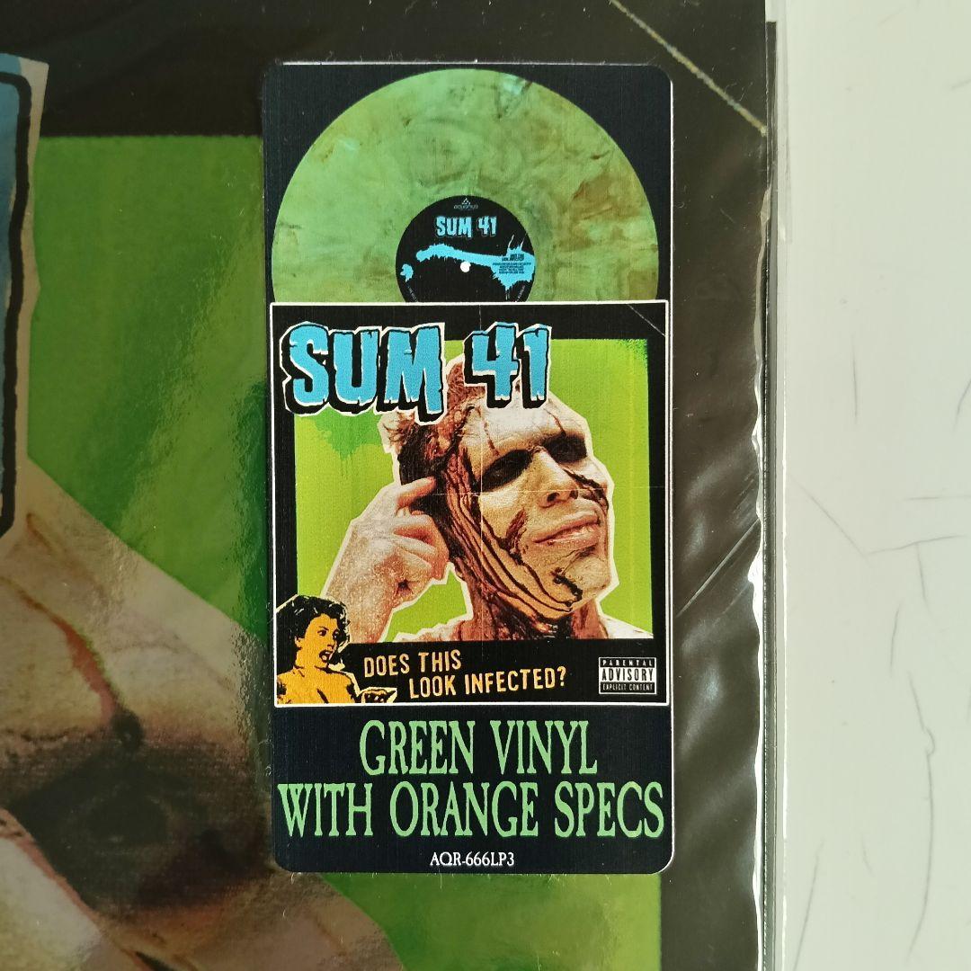 SUM 41『Does This Look Infected?』LP【未開封】