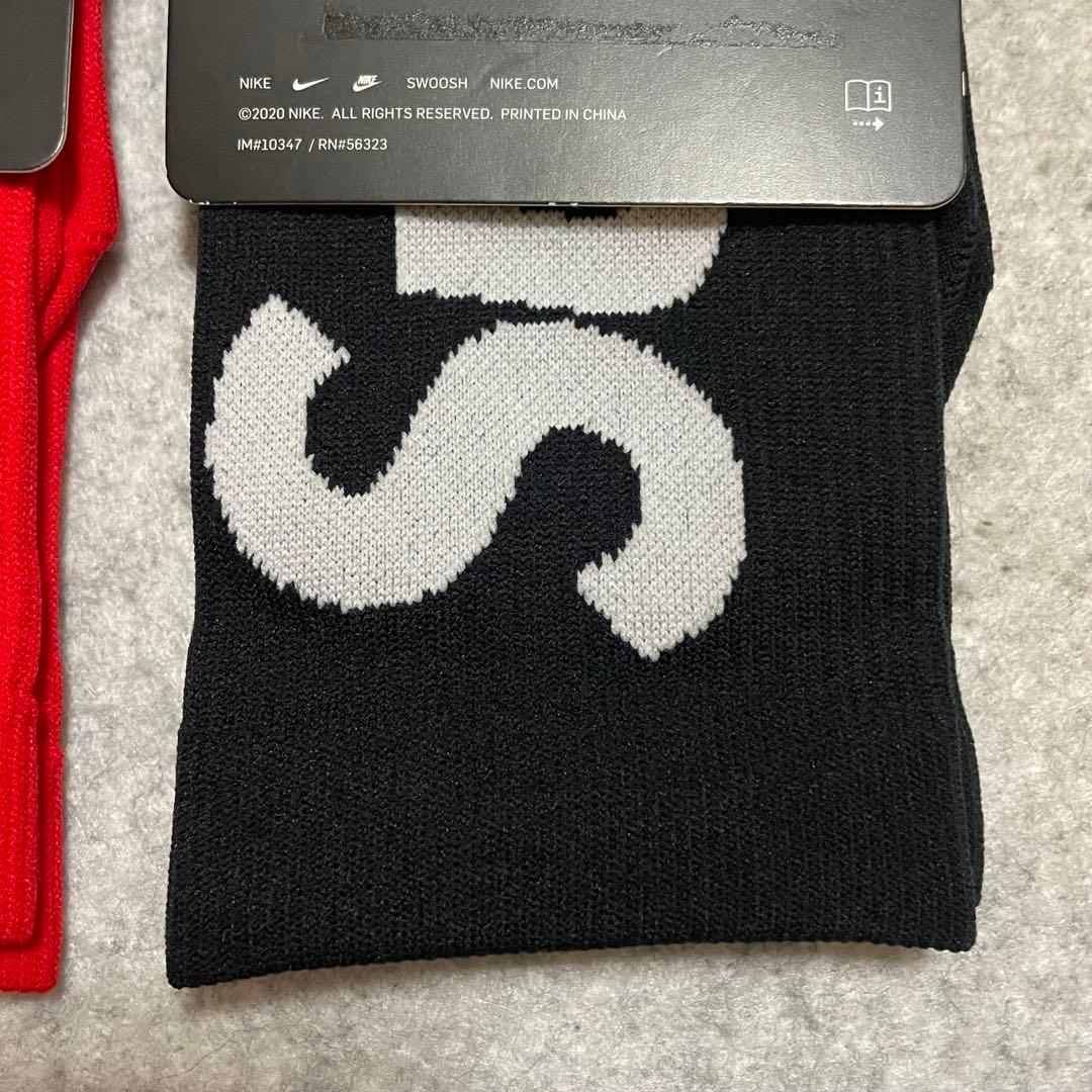 レッグウェア Supreme Nike Lightweight Crew Socks Red
