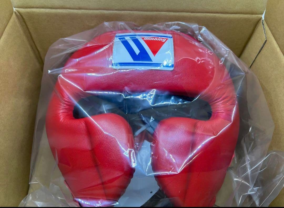 Winning ヘッドギア レッド L