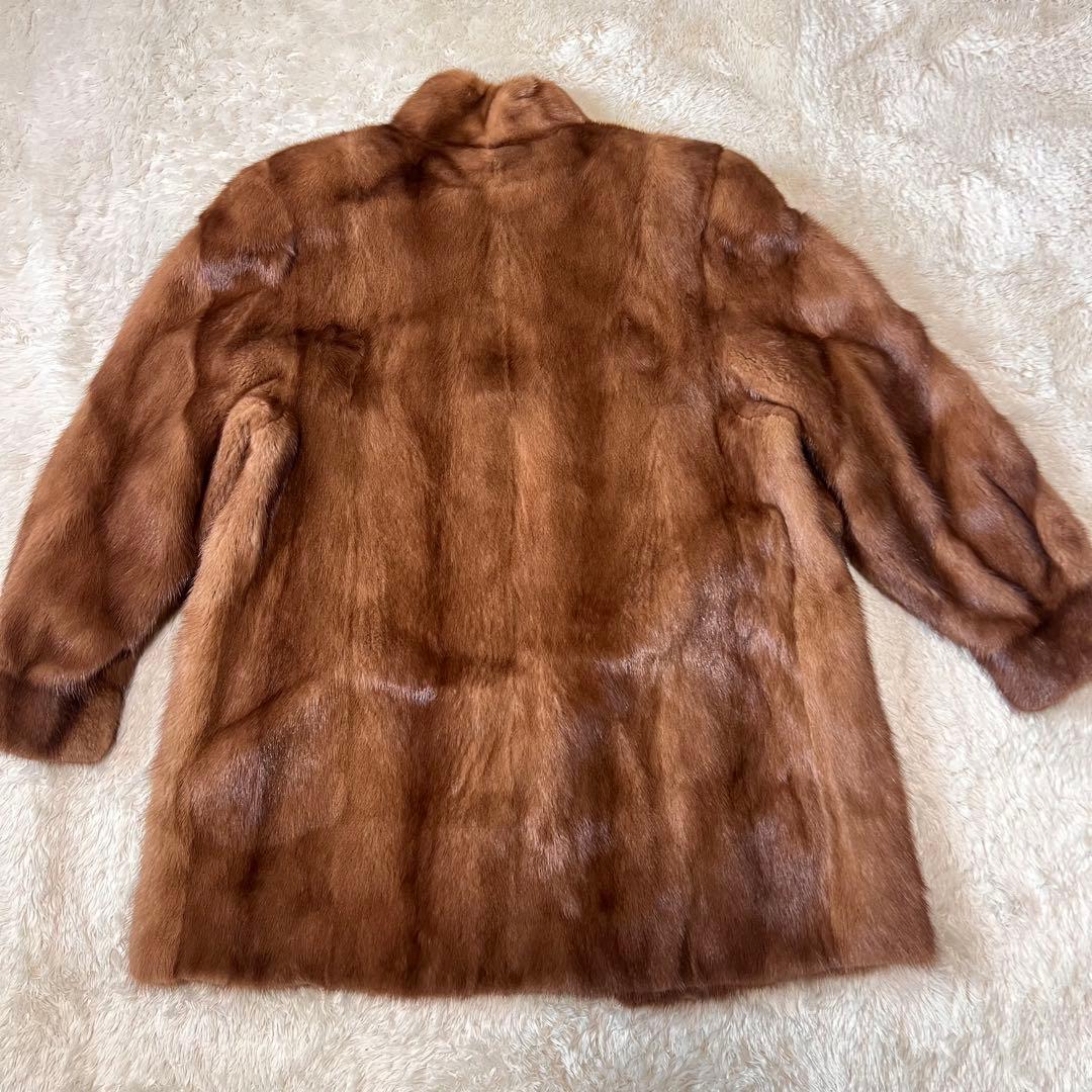 Belle Vison SAGA MINK ファーコート ミンク 毛皮 ブラウン