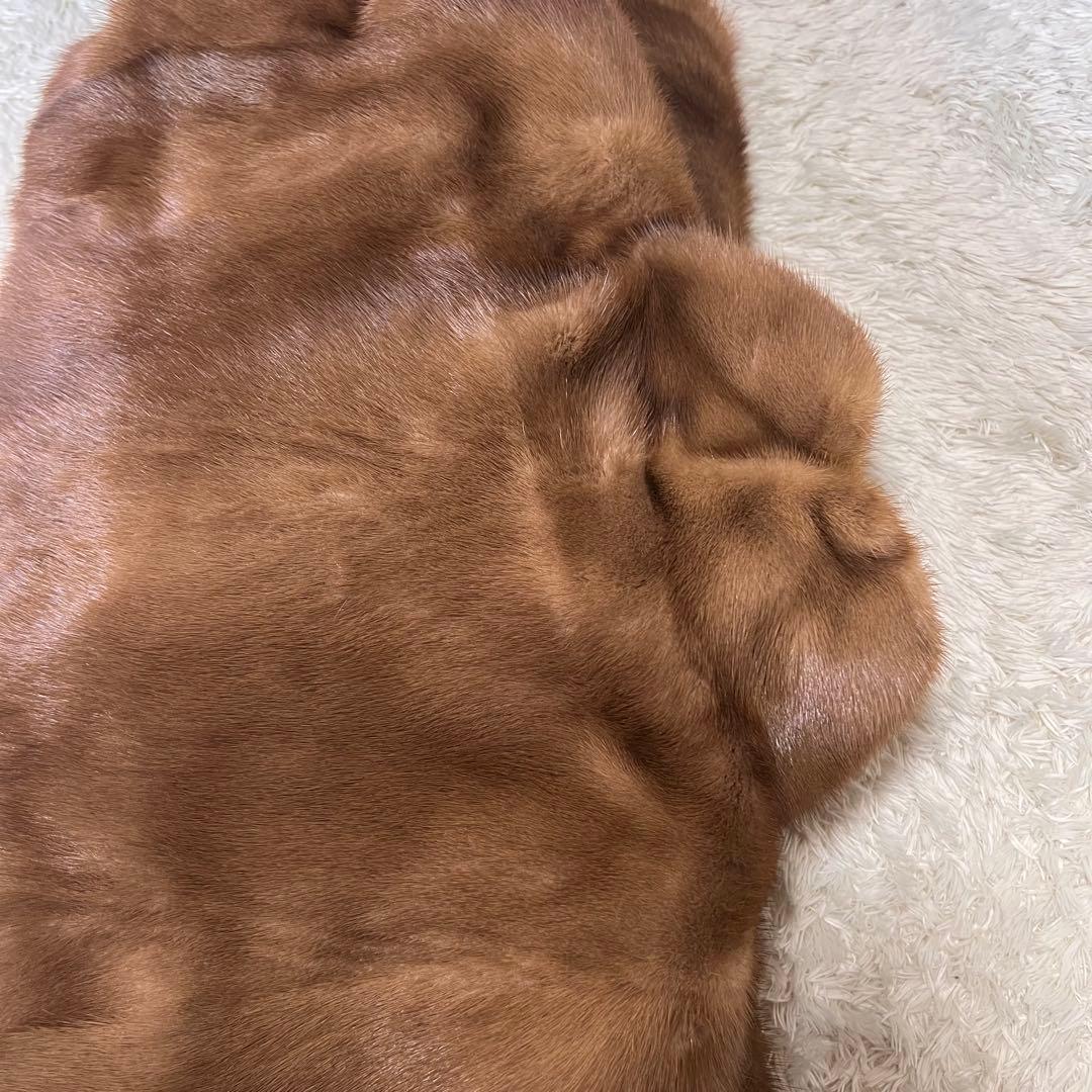 Belle Vison SAGA MINK ファーコート ミンク 毛皮 ブラウン