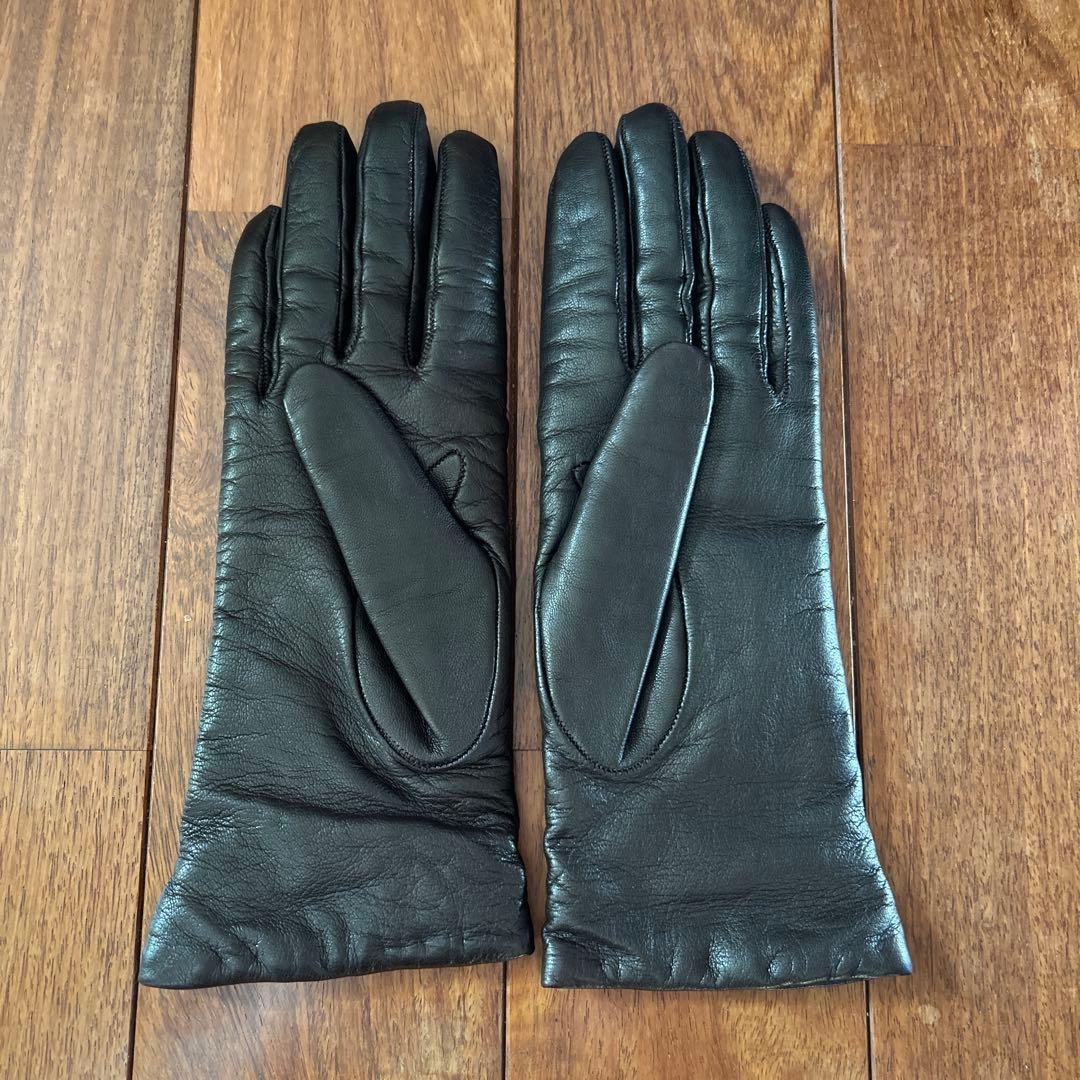 Sermoneta gloves ダークブラウングローブ イタリア製