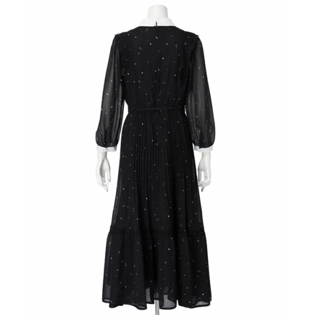 ジャスグリッティー スノードットプリントワンピース