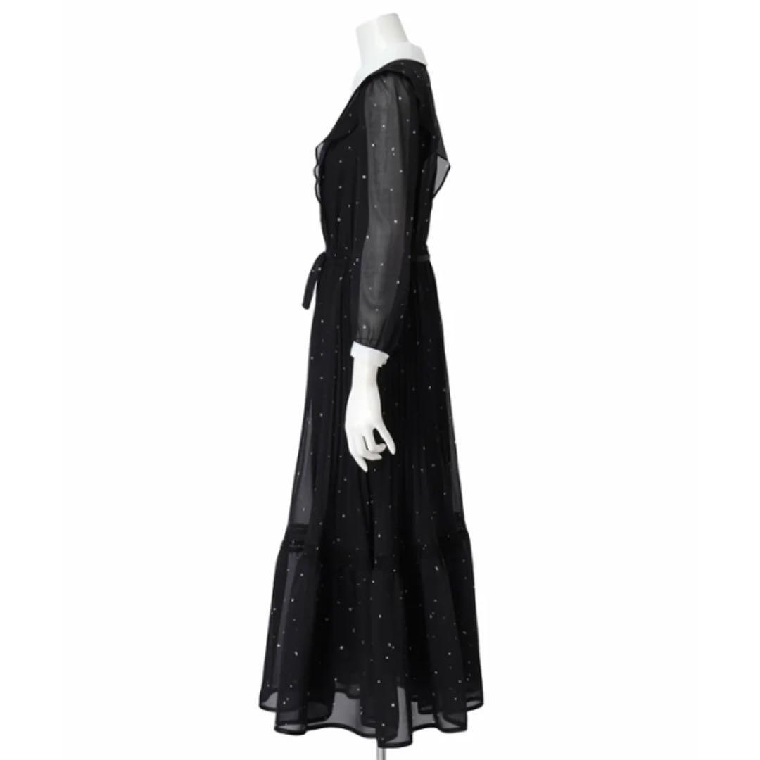 ジャスグリッティー スノードットプリントワンピース