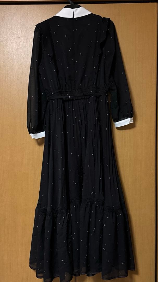 ジャスグリッティー スノードットプリントワンピース