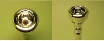 ブラスラボ モモ トランペット マウスピース 14B(リムインナーゴールド)