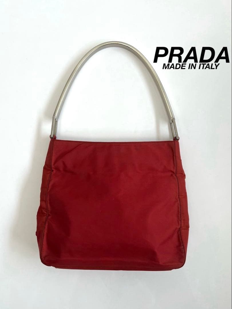 バッグ PRADA L HANDLE NYLON SHOULDER BAG