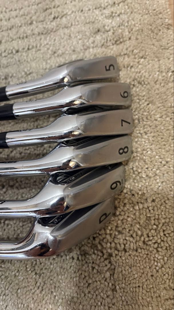 プロギア 02アイアン 5-P Sシャフト