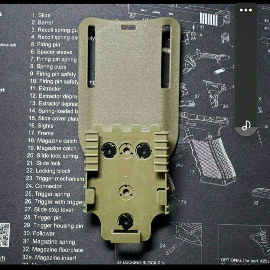 サファリランド　レプリカ　ホルスター　マルチカム　右用　P320