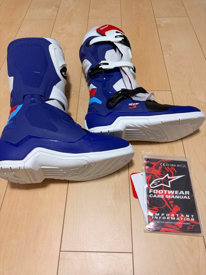 専用Alpinestars Tech 3モトクロスバイクブーツ　US9 43cm
