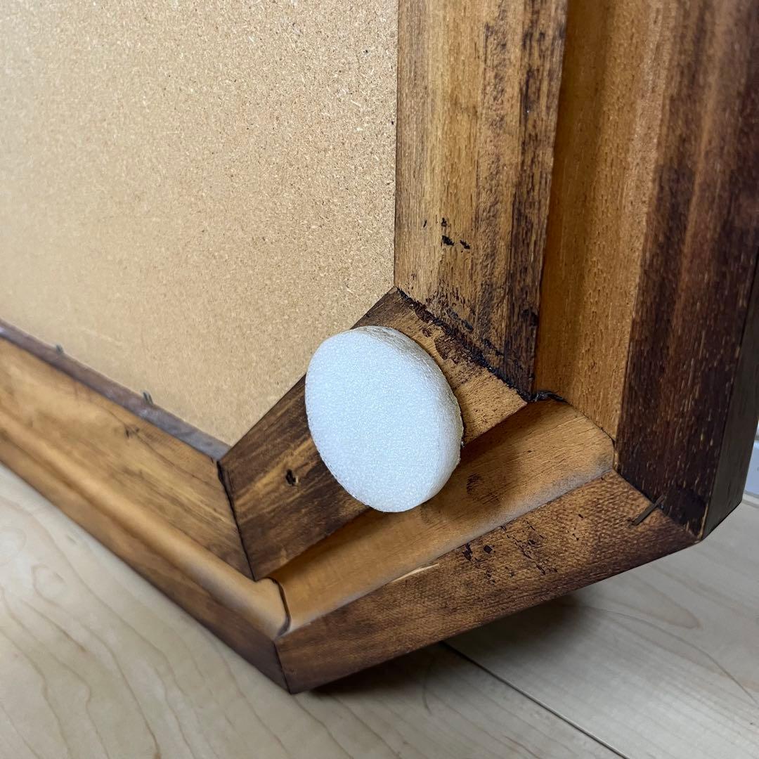 イタリア製 鏡 八角形 木製フレーム スタンドミラー 88cm 大型