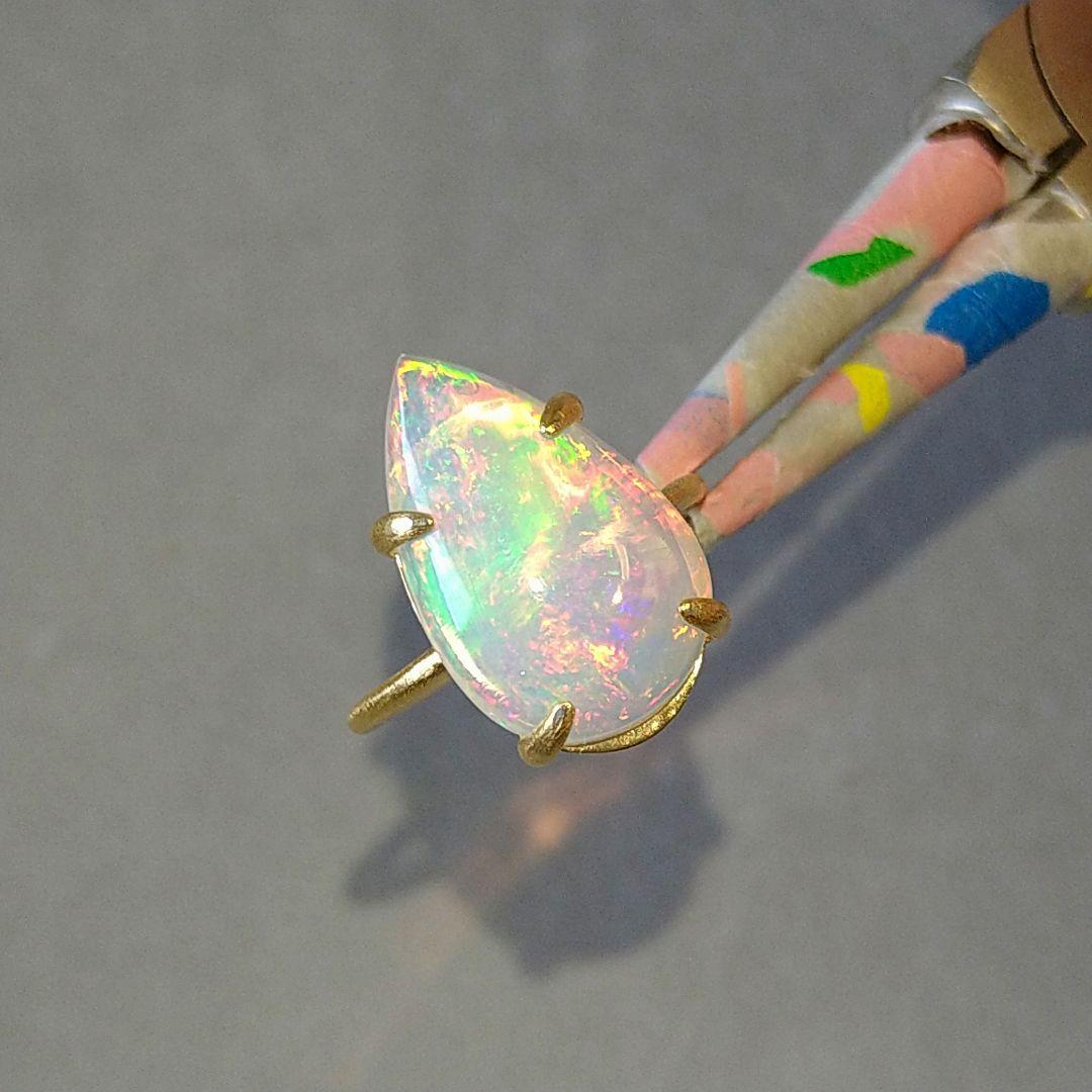 *カイラニページ*エチオピア産　　　オパール•リング