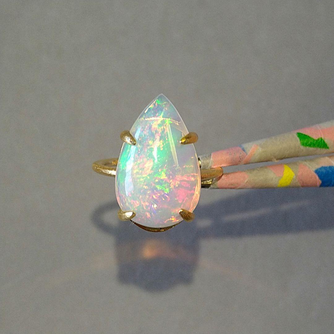 *カイラニページ*エチオピア産　　　オパール•リング