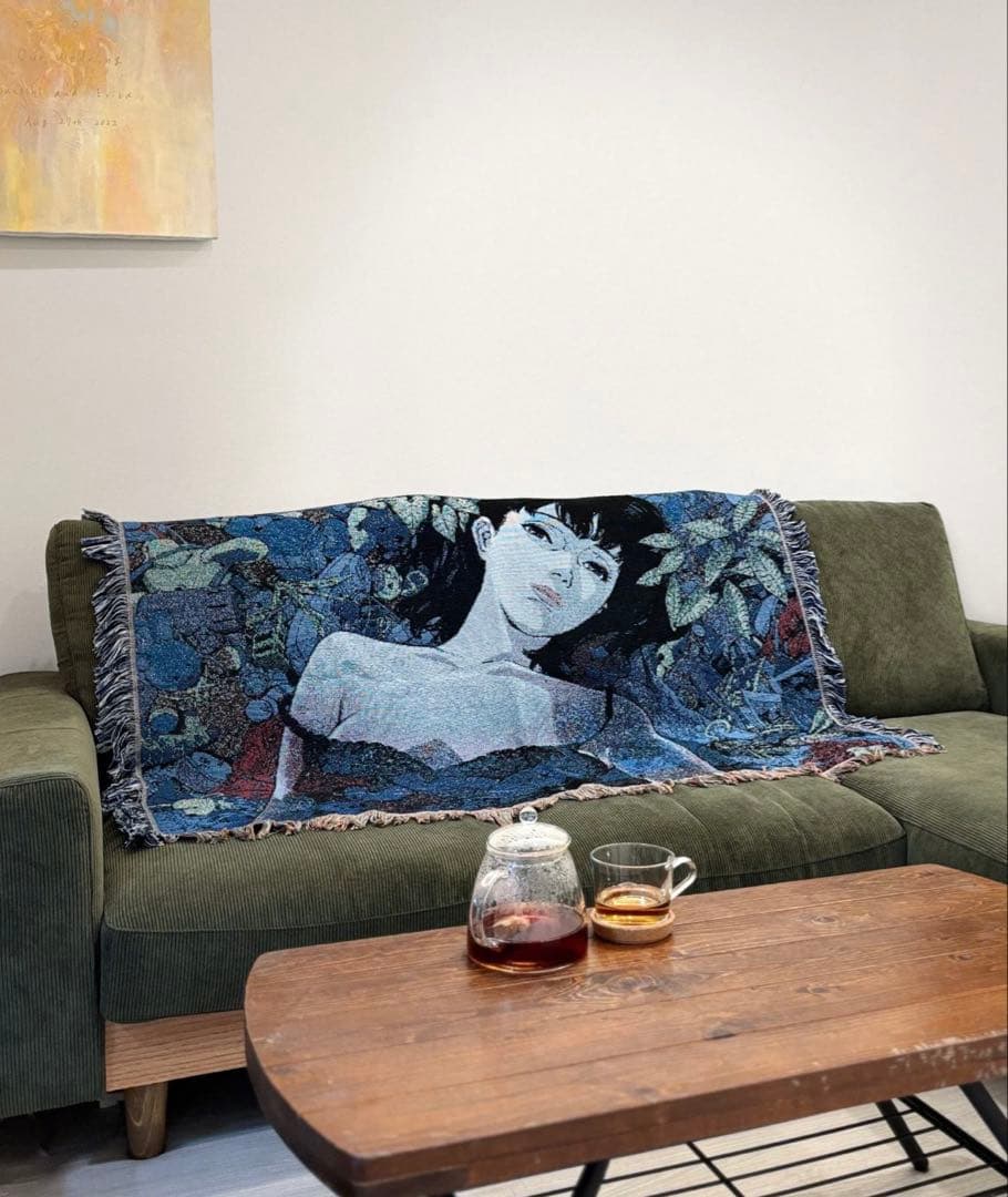 ア*オ様 PERFECT BLUE ラグ 新品未使用