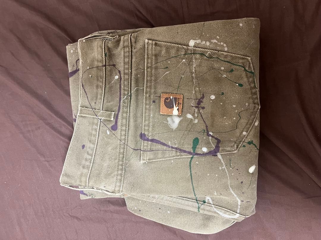 Carhartt ペインターパンツ オリーブグリーン　36X34 90s