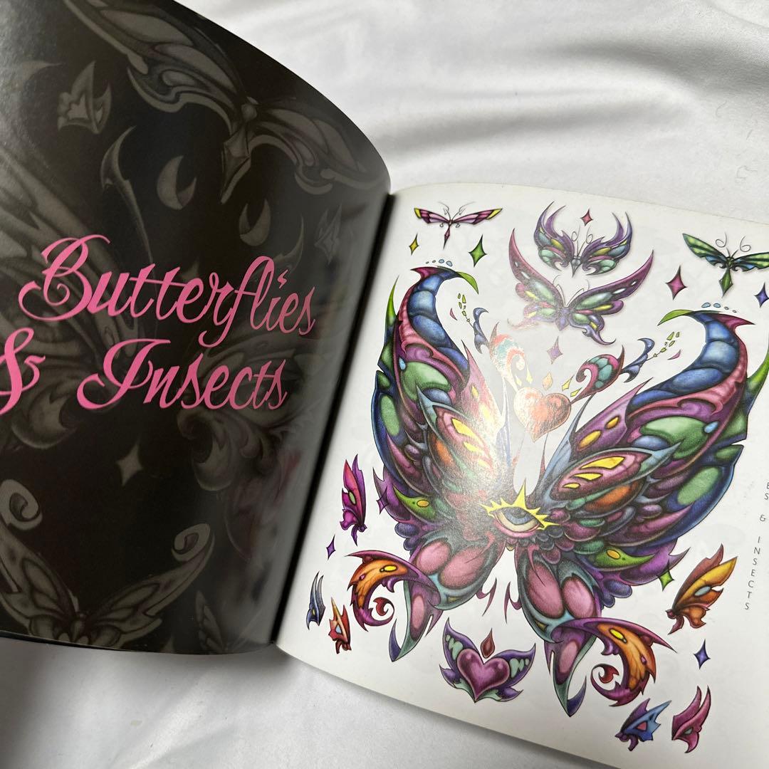 洋書　参考書　Tattoo Johnny:3000 Tattoo Designs