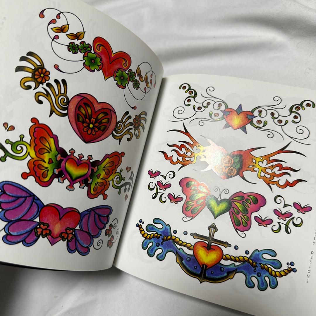 洋書　参考書　Tattoo Johnny:3000 Tattoo Designs