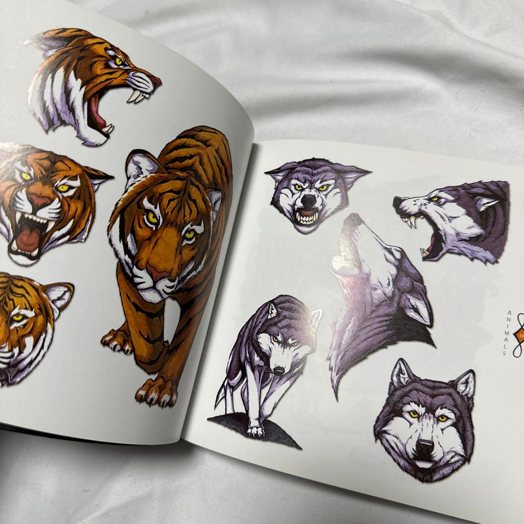 洋書　参考書　Tattoo Johnny:3000 Tattoo Designs