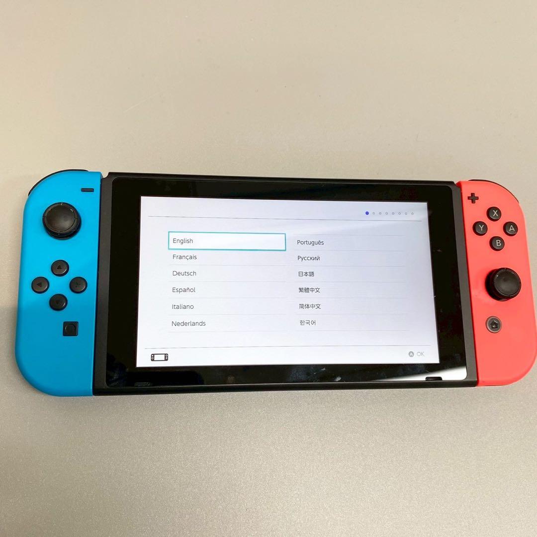 極美品 動作確認済 Nintendo Switch HAC-001本体