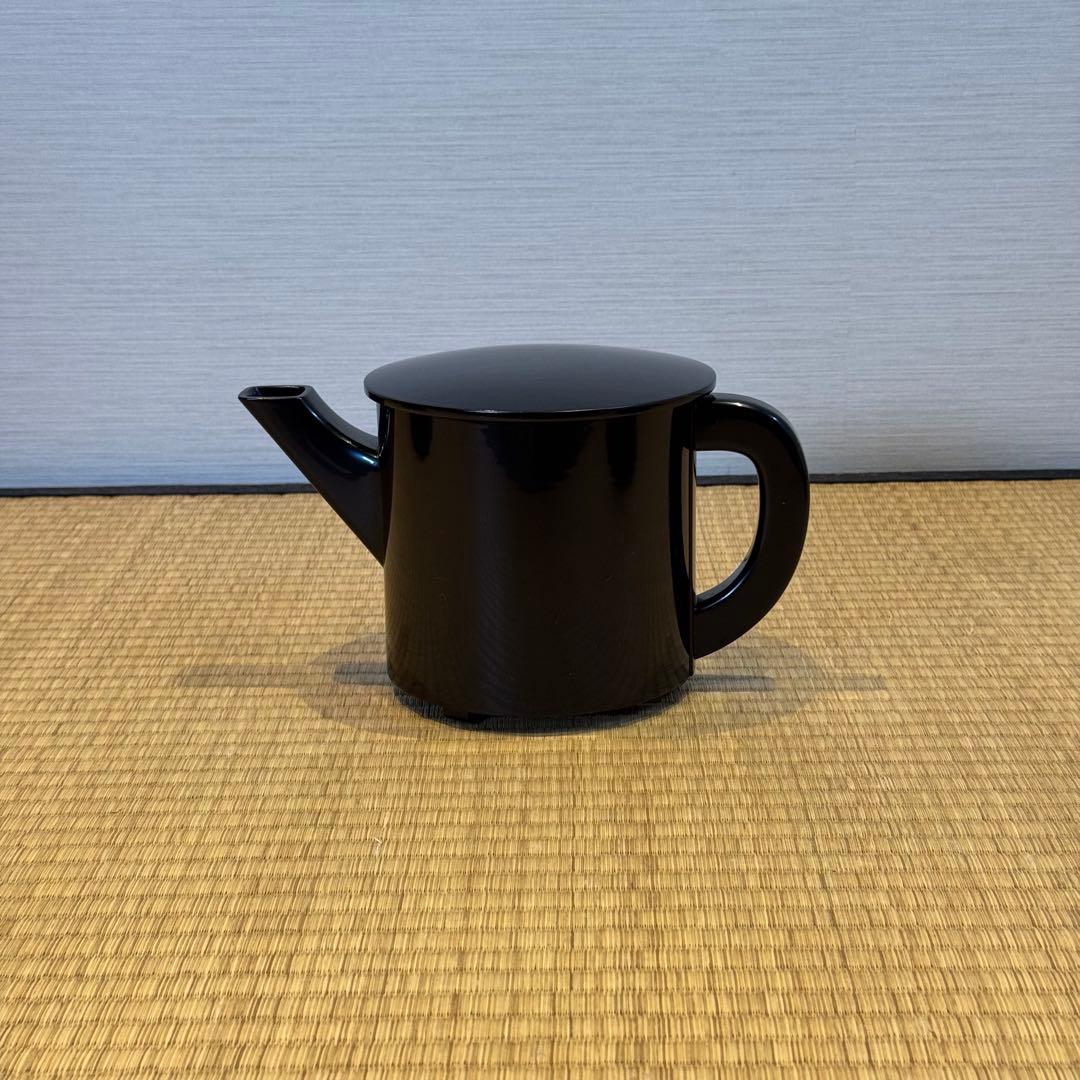 漆匠 鈴木表朔 作 利休形 両次 一組 共箱 本堅地塗器 茶懐石道具 美品