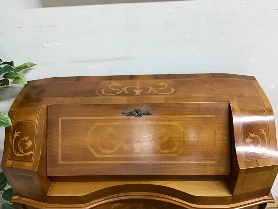 むぎ☆管257☆イタリア製☆象嵌☆GIEMME☆ライティングビューロー