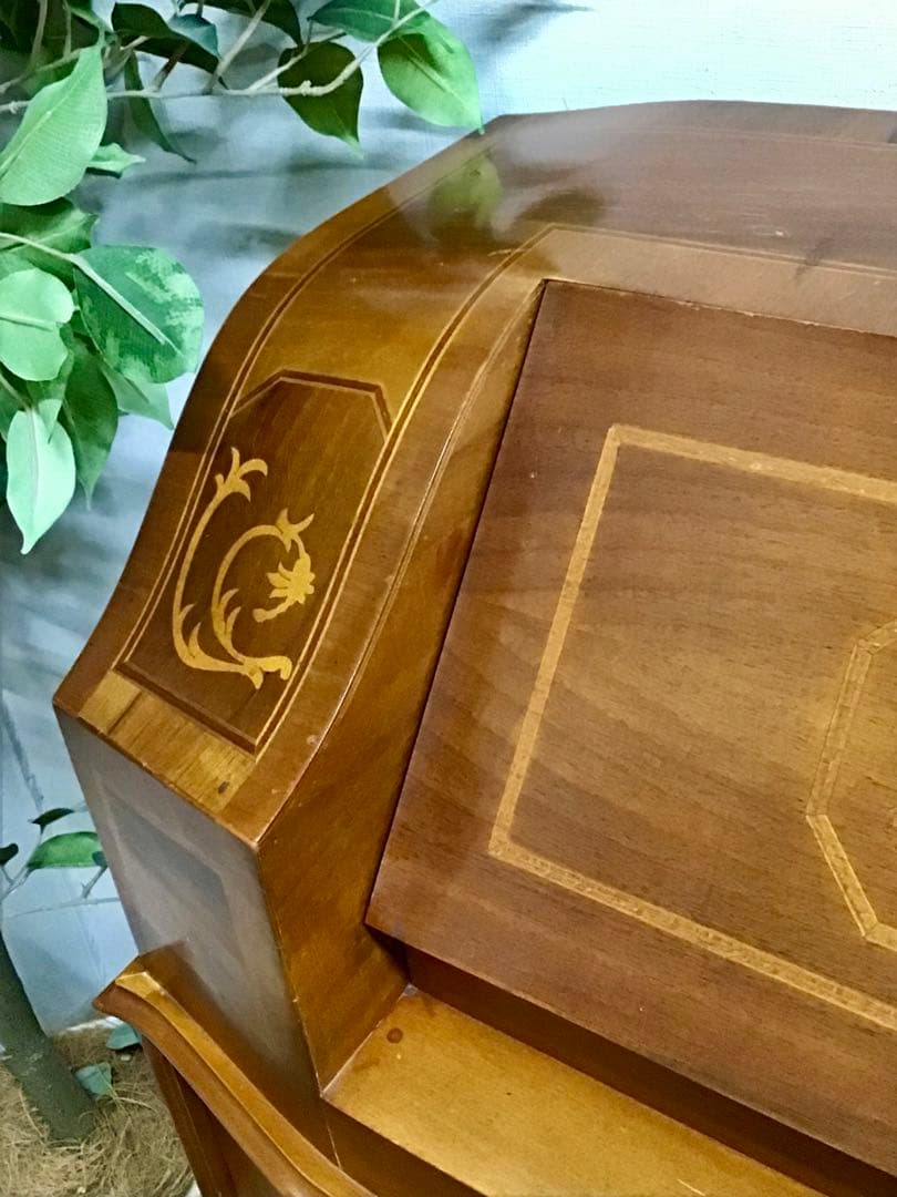 むぎ☆管257☆イタリア製☆象嵌☆GIEMME☆ライティングビューロー