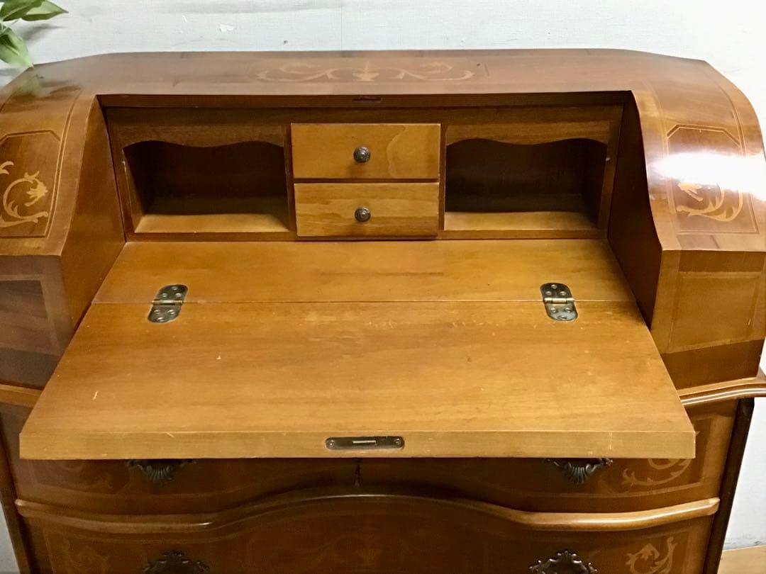 むぎ☆管257☆イタリア製☆象嵌☆GIEMME☆ライティングビューロー