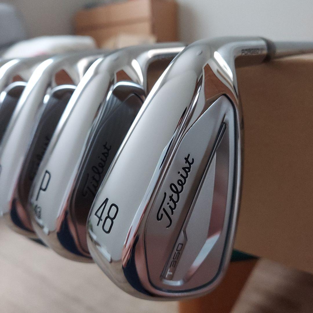 タイトリスト Titleist T350 アイアン 6本セット ほぼ新品！