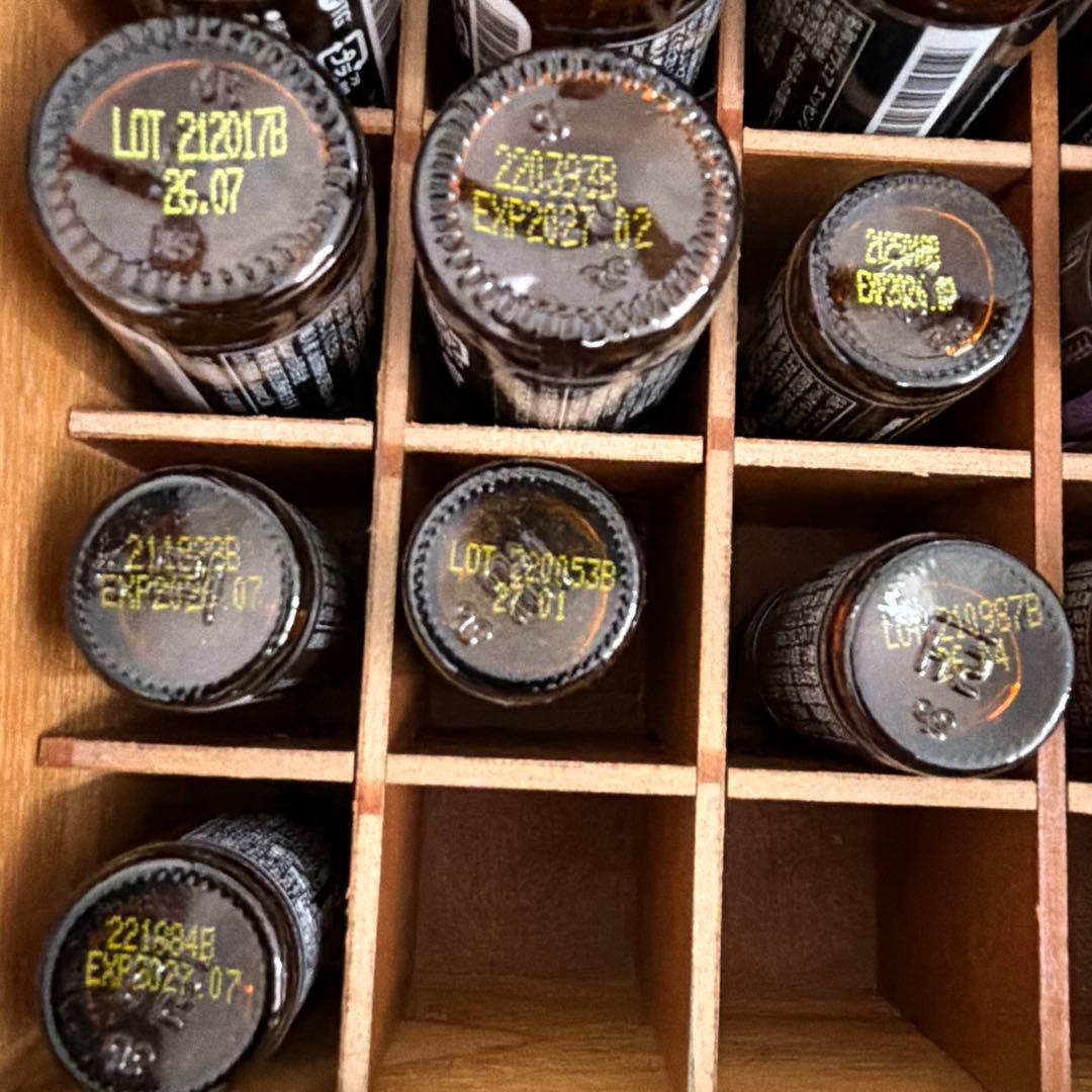 ドテラ エッセンシャルオイルセット 21本 木製ボックス付き