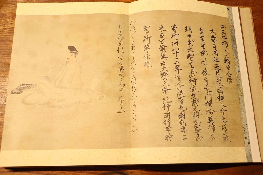 佐竹本　三十六歌仙絵巻　大和文華館収蔵　田中親美復元　美術公論社