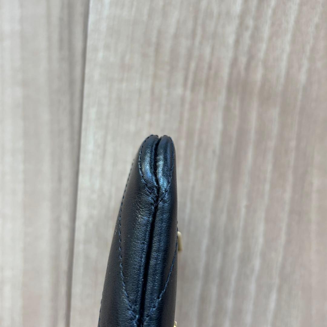 【SAINT LAURENT】モノグラム・サンローラン キーポーチ ブラック