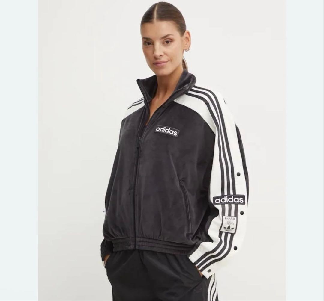 adidasオリジナルス★アディブレイク★ブラックジャージ