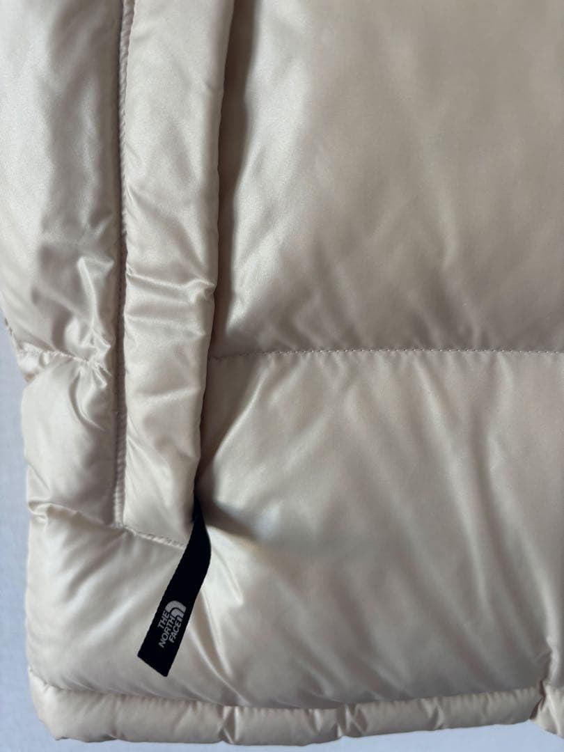 THE NORTH FACE ベージュ ダウンベスト