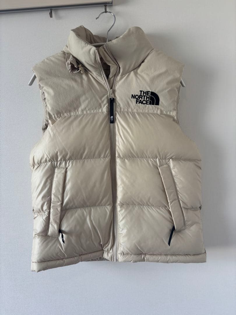 THE NORTH FACE ベージュ ダウンベスト
