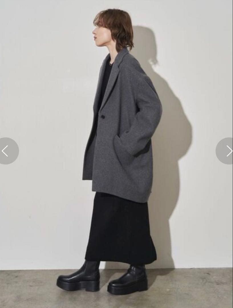 ELENDEEK エレンディーク コクーンチェスターコート