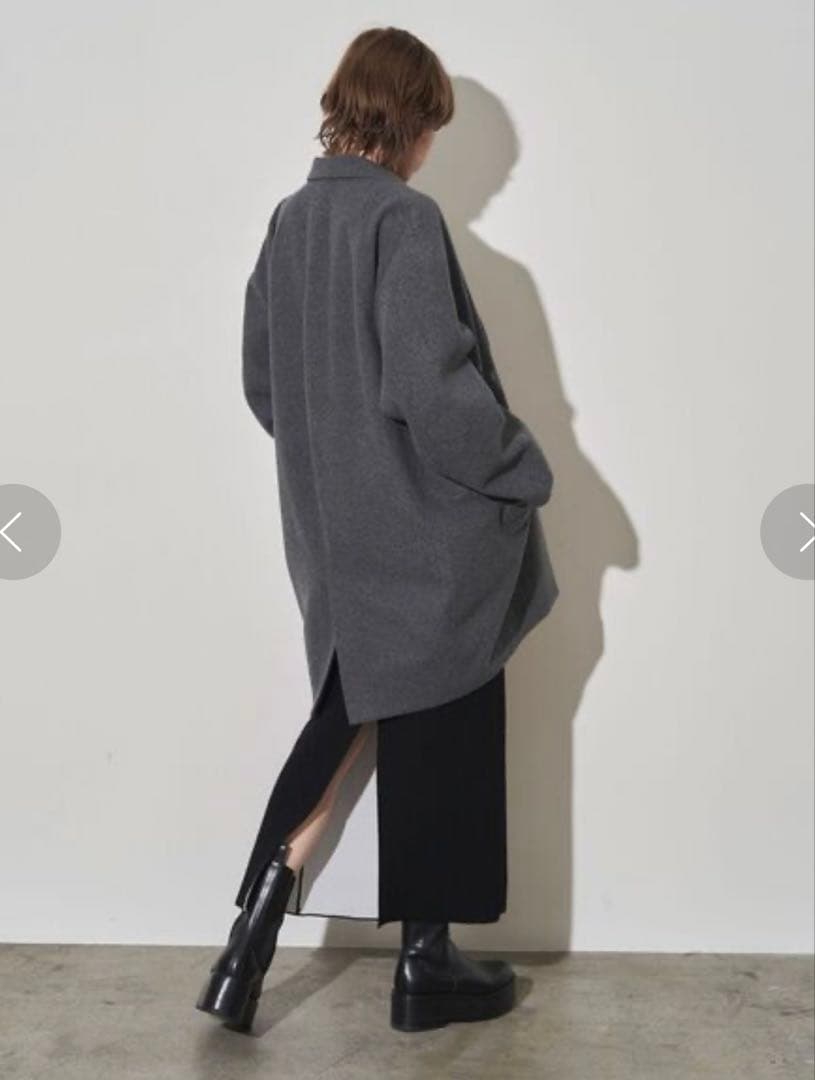 ELENDEEK エレンディーク コクーンチェスターコート