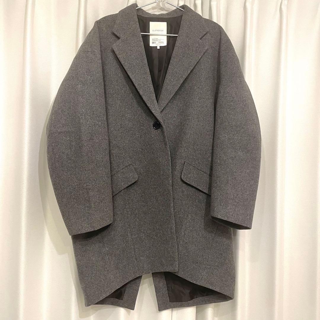 ELENDEEK エレンディーク コクーンチェスターコート