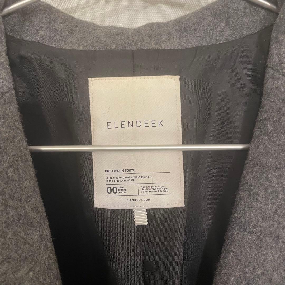 ELENDEEK エレンディーク コクーンチェスターコート