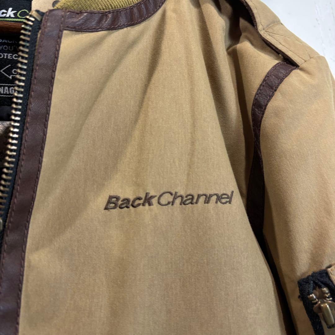 Back Channel×British Millerain MA-1ジャケット
