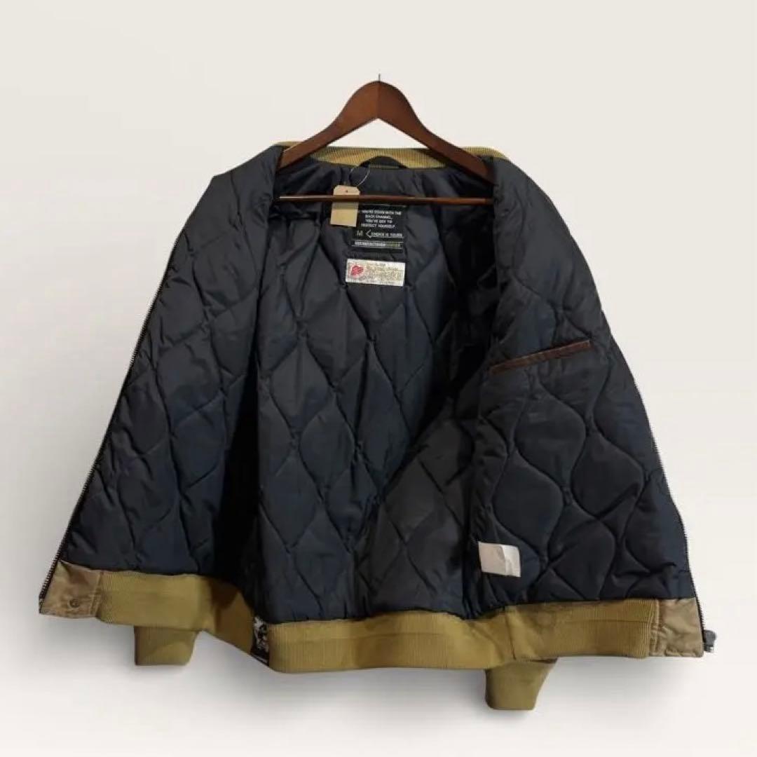 Back Channel×British Millerain MA-1ジャケット