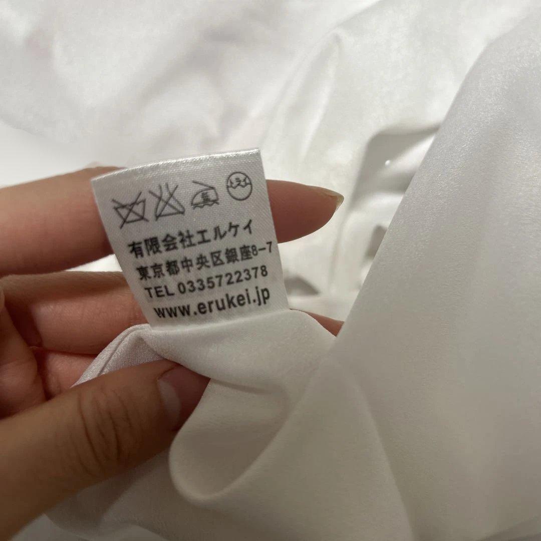 GINZA COUTURE フラワープリント Aラインドレス※一度のみ着用