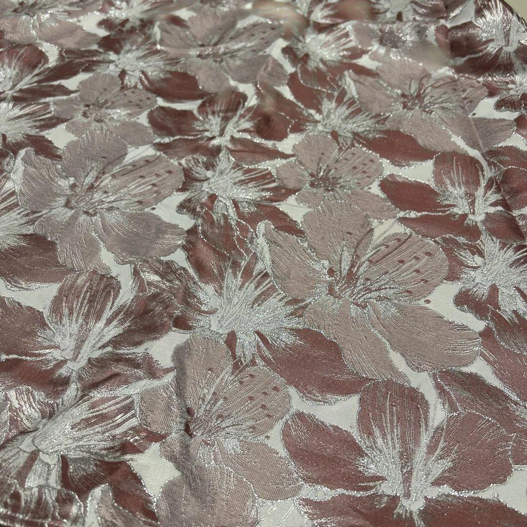 GINZA COUTURE フラワープリント Aラインドレス※一度のみ着用